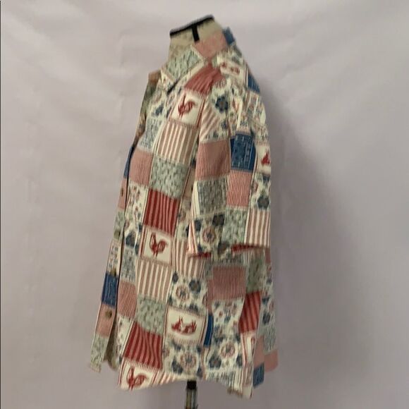 SHIRT FARM ANIMALS‎ FLORAL GRAPHIC SIZE L - Picture 2 of 6